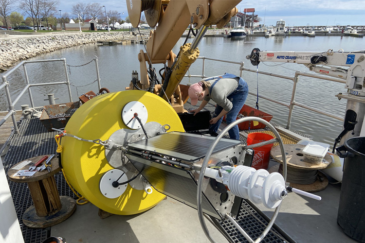 Monitoring change on Wisconsin’s Shipwreck Coast