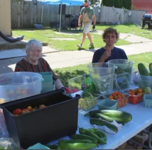 Henry Valley at the vender 