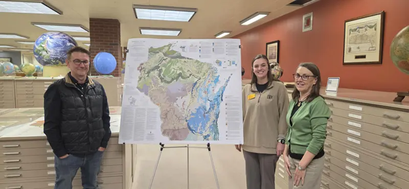 Dr. Elmo Rawling III at the American Geographical Society Library