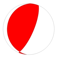 12/8/2025 Near Coast of Honshu, Japan 7.6 focal mechanism