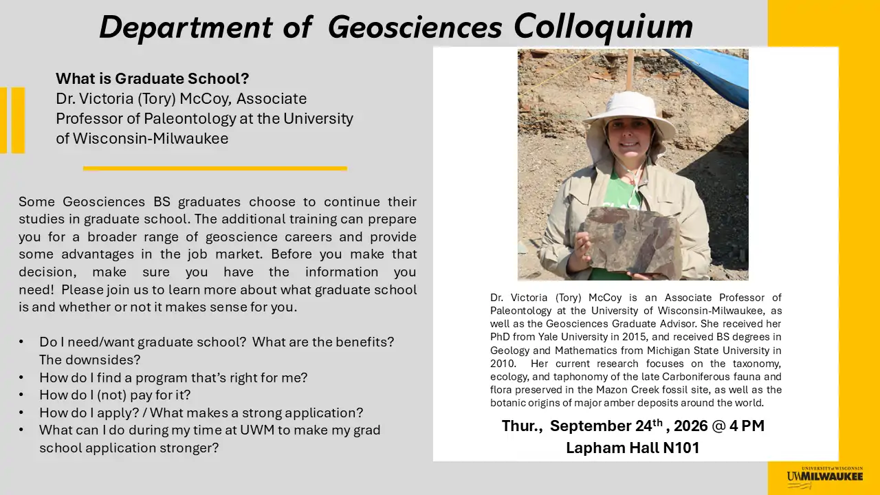 Victoria McCoy Colloquia