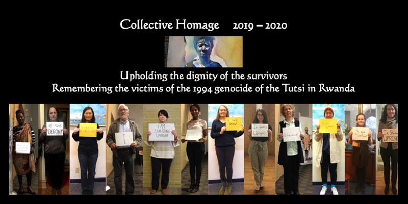 Montage of Rwandan Genocide of the Tutsi commemoration