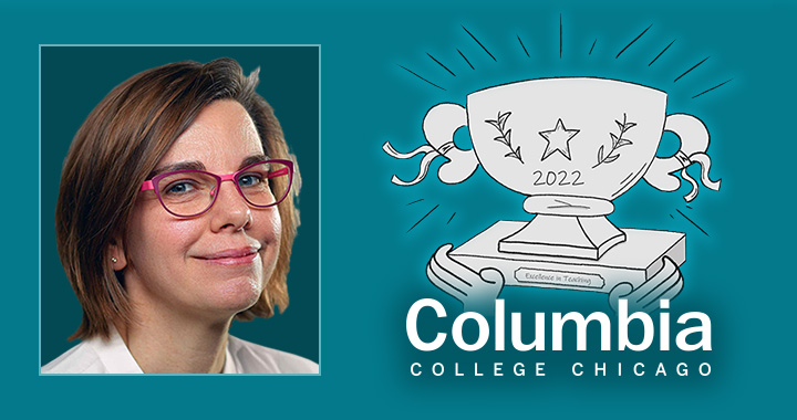 English alum, Columbia College Chicago professor, wins teaching award