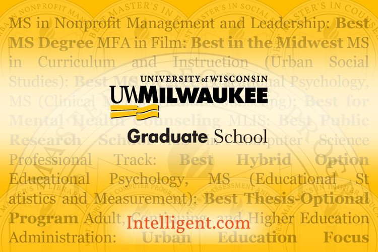 UWM graduate programs earn national distinctions