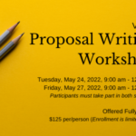 Virtual Proposal Writing Workshop
