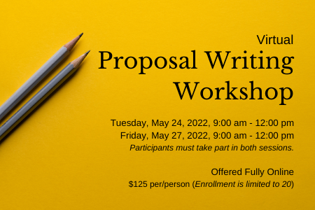 Virtual Proposal Writing Workshop