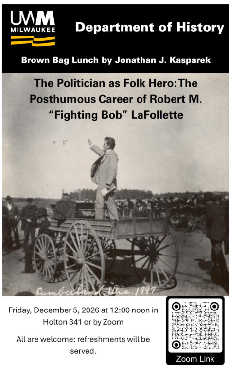 Bob LaFollette Brown Bag Flyer