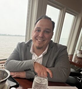 a person sitting at a table