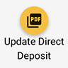 Update Direct Deposit button