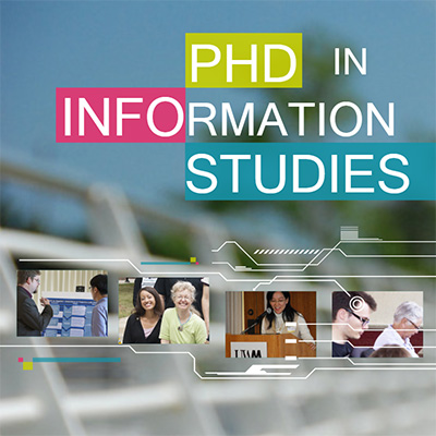 PhD in Information Studeis Brochure Cover