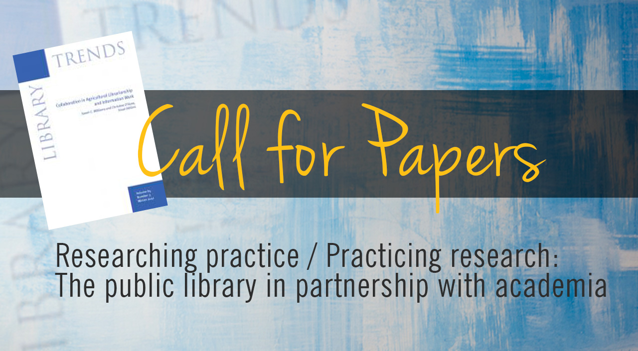 Call for Papers: Library Trends