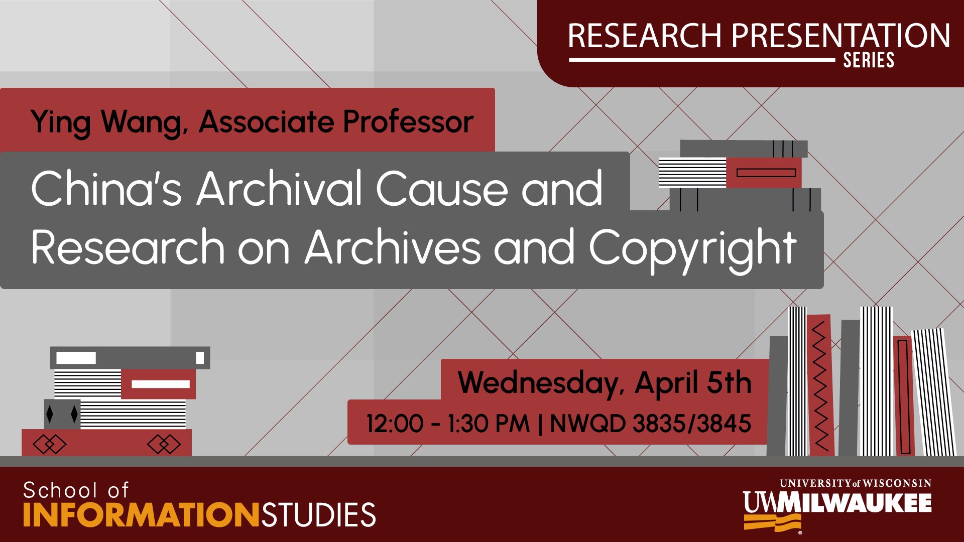 Details For Event 23816 – SOIS Research Presentation: China’s Archival Cause and Research on Archives…