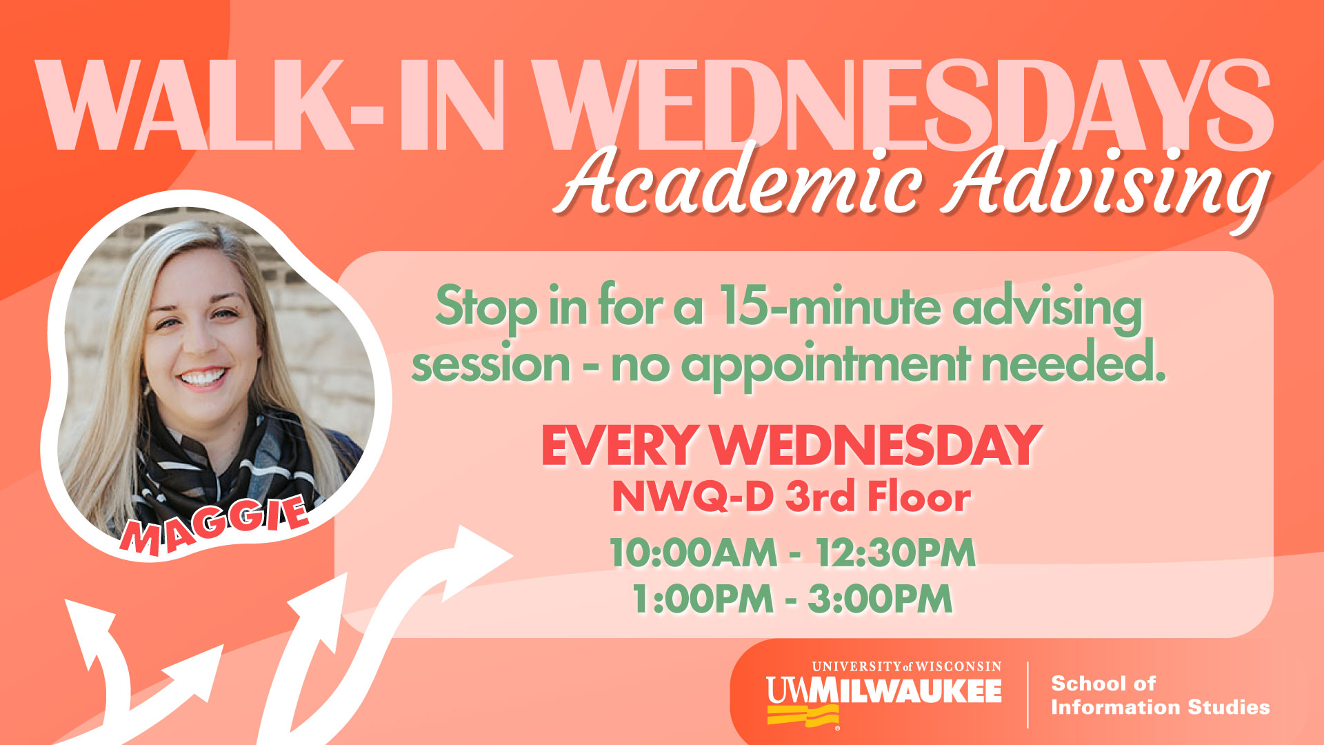 Details For Event 28249 – Walk-In Wednesdays Academic Advising - May 1st, 2024
