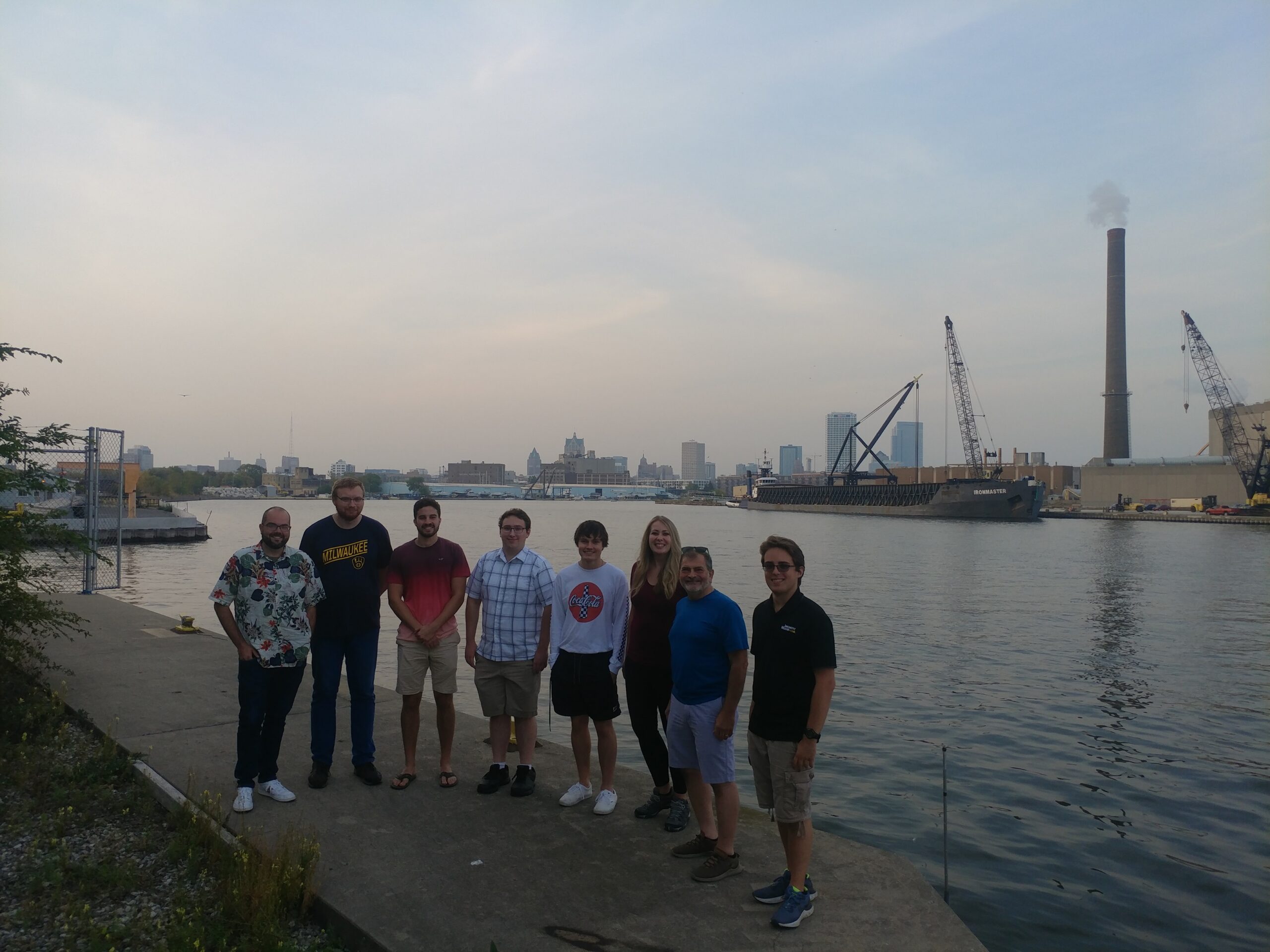 IW Staff in the Milwaukee harbor, circa 2022