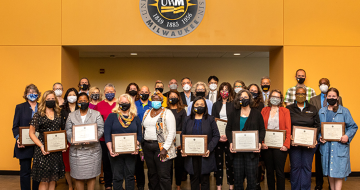UWM’s best honored at Fall Awards Ceremony
