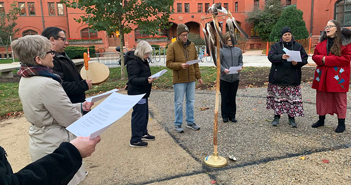 Fire Circle at UWM honors Native American presence