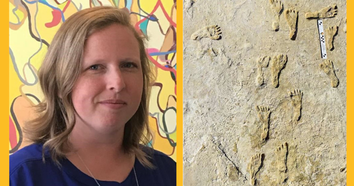 Following in their footprints: Anthropology alum helps uncover ancient human tracks