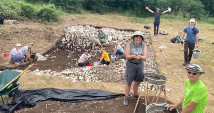 A summer in Slovenia: Anthropology students help unearth ancient fort