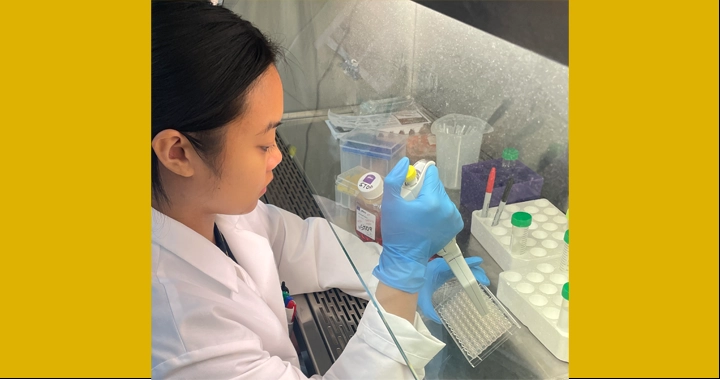 A late start hasn’t slowed this undergrad researcher in testing novel breast cancer drugs