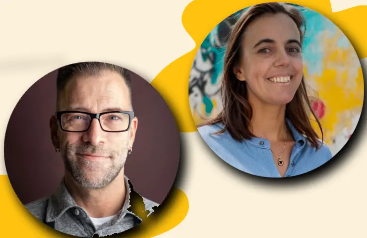 Chef Gregory León and Professor Julia Roncoroni