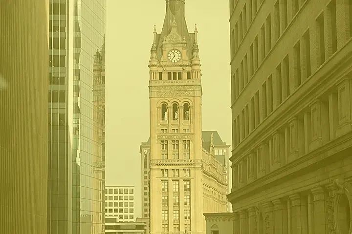 Milwaukee City Hall clock tower
