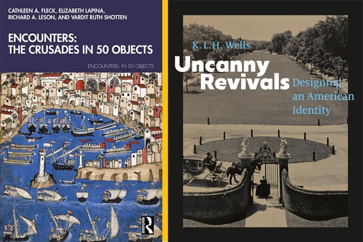 Art History faculty release new books on the Crusades, American historical narratives
