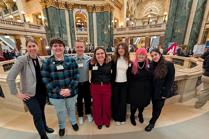 UWM students show off their discoveries at Research in the Rotunda