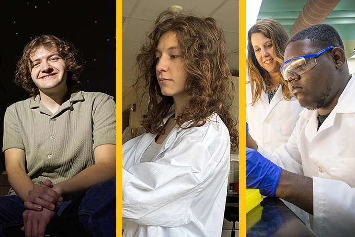 Three STEM students pursued their passions at UWM by always dreaming bigger