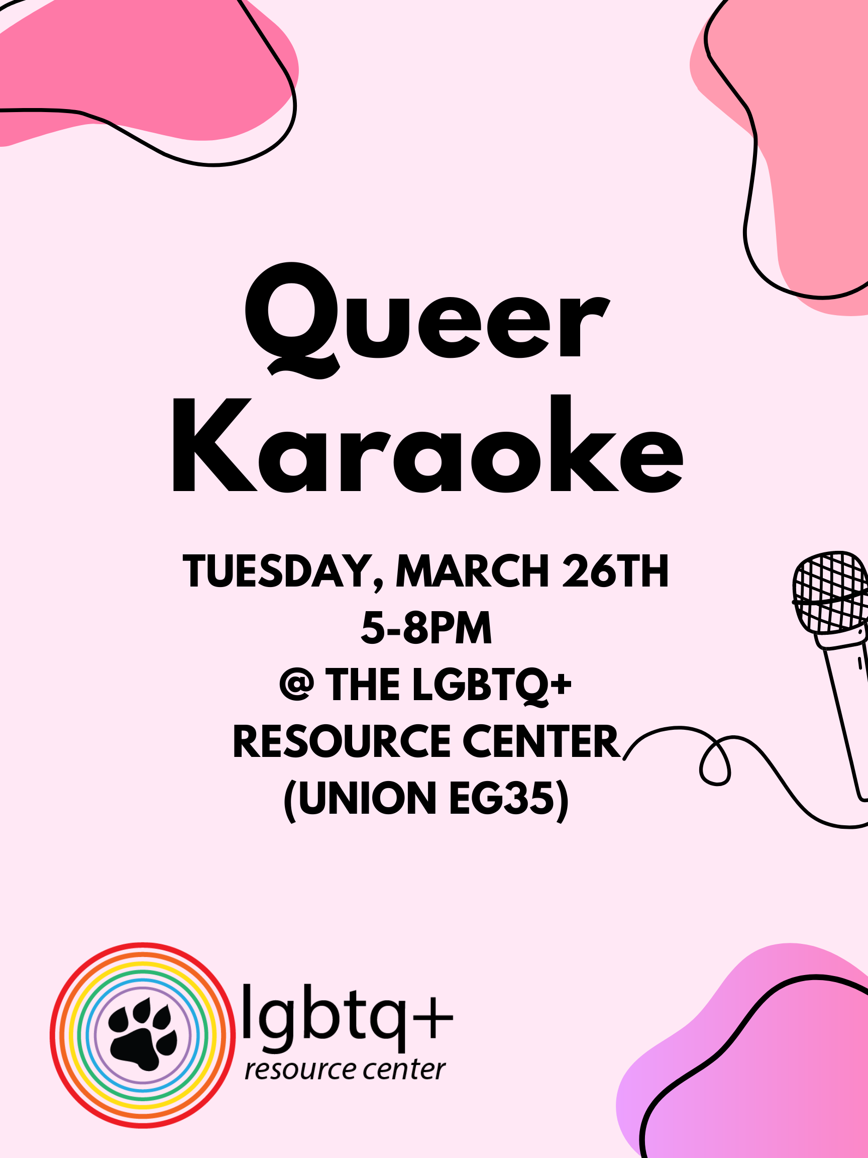 Queer Karaoke flyer