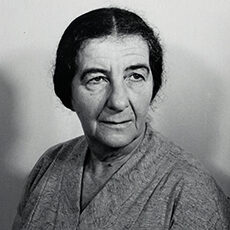 portrait of Golda Meir