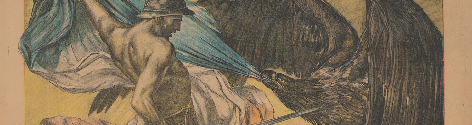 Detail of a poster from the French World War I Posters collection