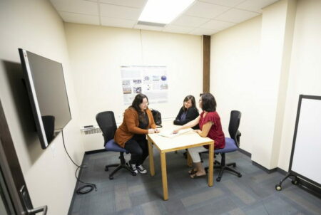 photo of new group study room