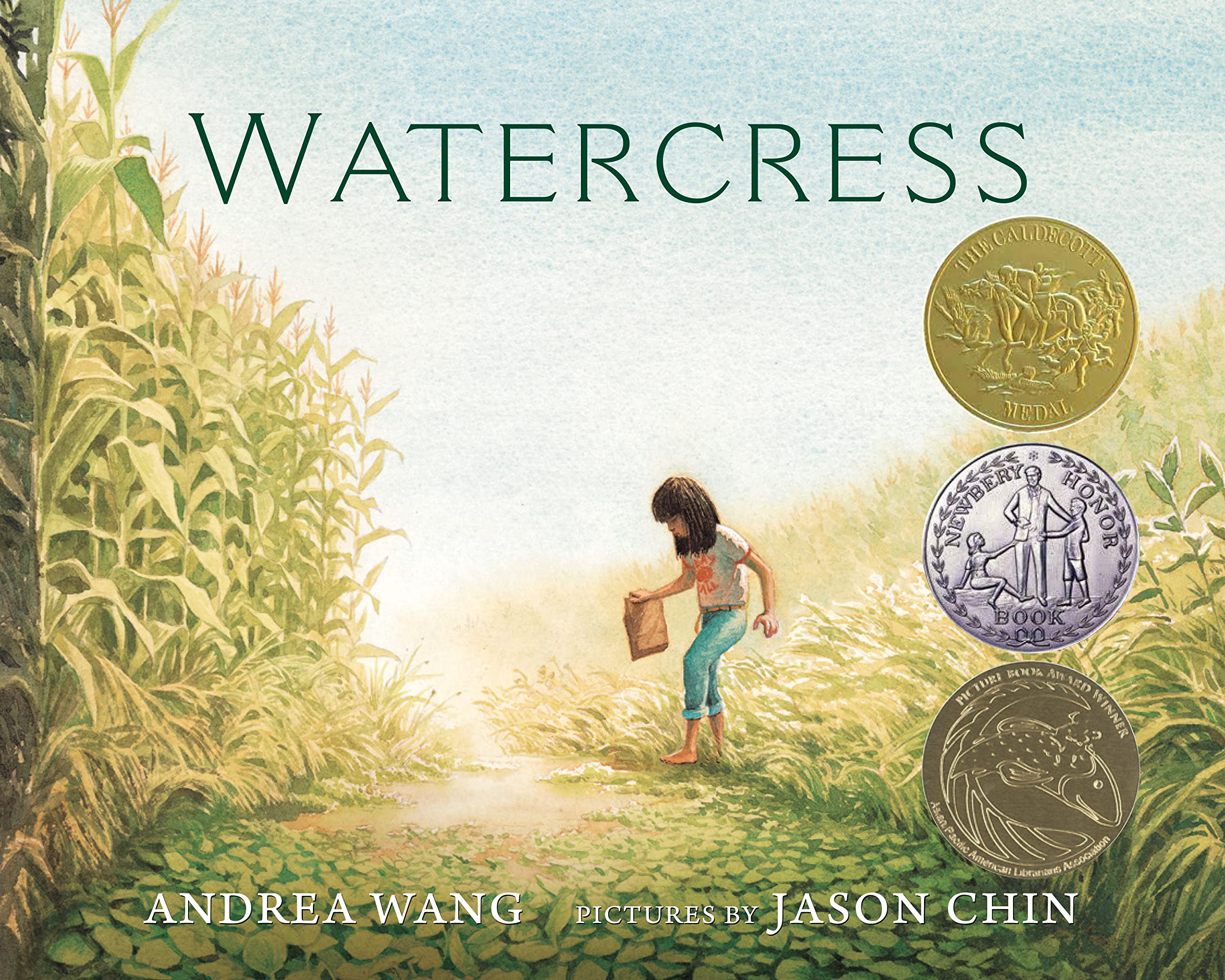 Bookcover:  Watercress by Andrea Wang; pictures by Jason Chin
