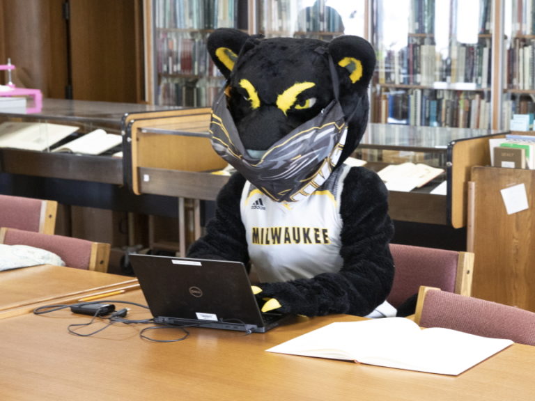 Photo of Pounce in Special Collections