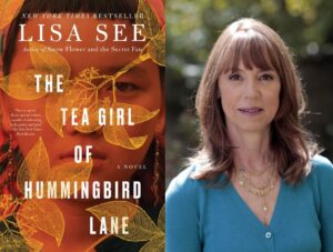 montage of book cover and photo of Lisa See