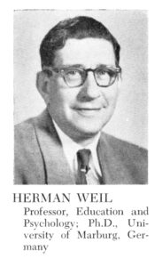 photo of Herman Weil