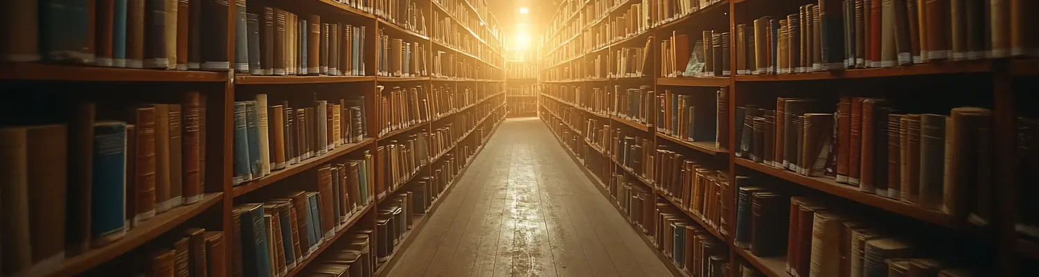 between library stacks