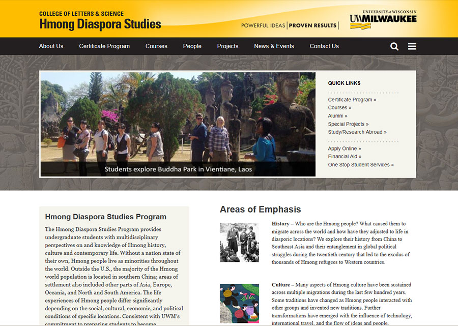 Hmong site example