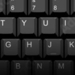 keyboard with accessibility highlighted