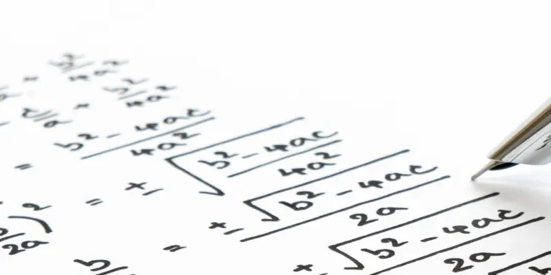 Solving math question on a paper