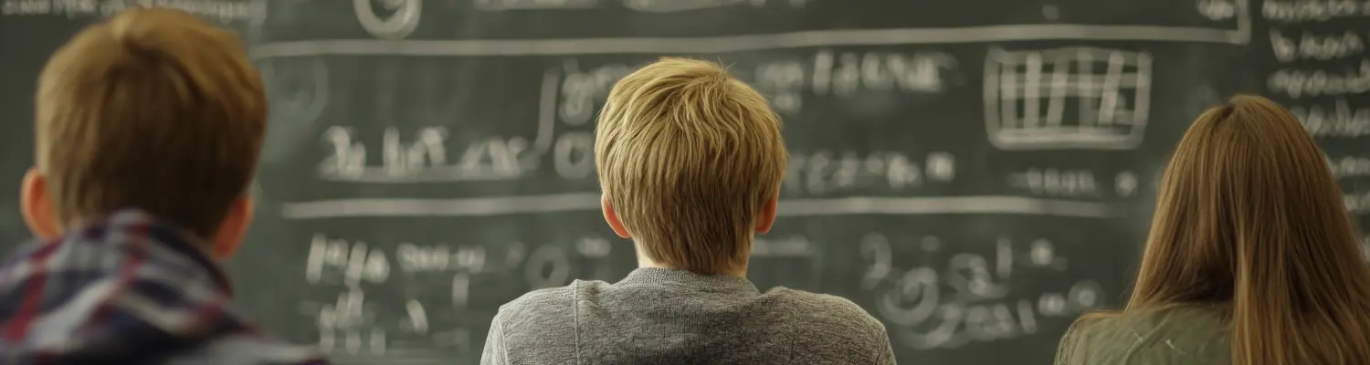 Students in Math class