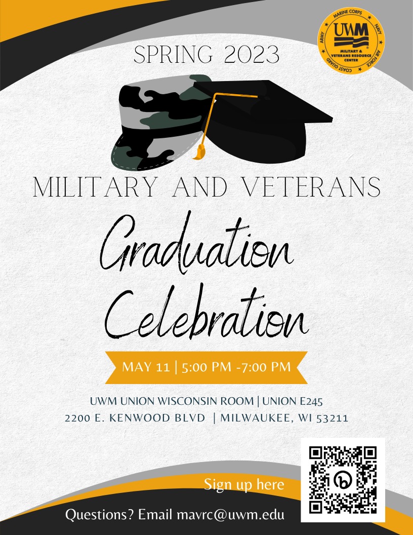 Spring 2023 Military and Veteran Graduation Celebration