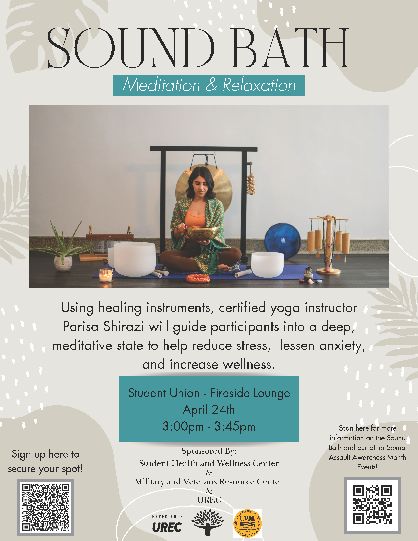 Details For Event 28242 – Sound Bath: Meditation & Relaxation