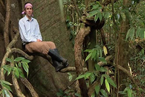 UWM student researcher David DeFilippis in Panama. (UWM Photo)