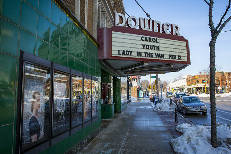The Downer Theatre. (UWM Photo/Derek Rickert)