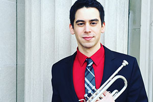  Keaton Viavattine, who will perform in the National Trumpet Competition.