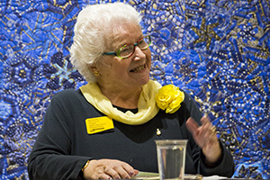 Barbara Michaels, UWM alumna who helped plan the speakers' series. (Photo provided)