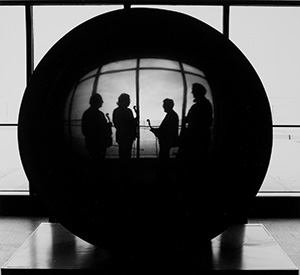 The Fine Arts Quartet, from 1976. (UWM Photo/Alan Magayne-Roshak)