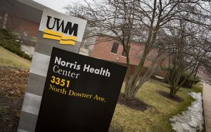 The Norris Health Center provides high-quality medical service to students at UWM. (UWM Photo/Derek Rickert