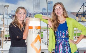 Danielle Cloutier (left) and Shelby LaBuhn.